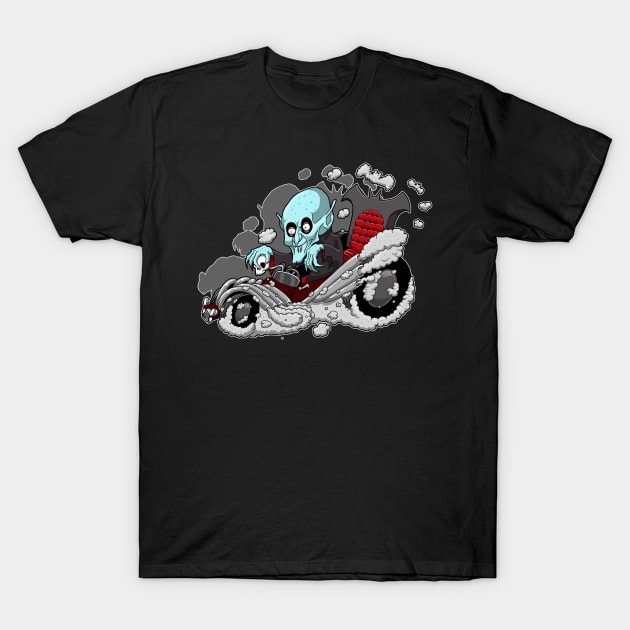 Nosferatu Hot Rod T-Shirt by yayzus